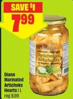 FreshCo Diana Marinated Artichoke Hearts offer