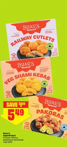 FreshCo Brar's Appetizers Frozen offer