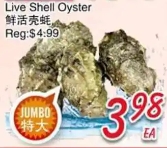 Foody Mart Live Shell Oyster offer