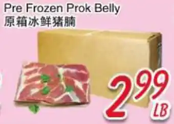 Foody Mart Pre Frozen Prok Belly offer