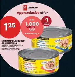 Real Canadian Superstore No Name Flavoured or Light Tuna offer