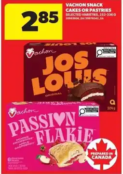 Real Canadian Superstore Vachon snack cakes or pastries offer