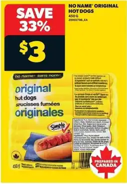 Real Canadian Superstore No name original hot dogs offer