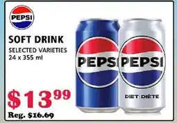 MVR Cash & Carry PEPSI SOFT DRINK offer