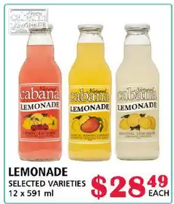 MVR Cash & Carry LEMONADE offer