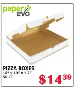 MVR Cash & Carry PIZZA BOXES offer