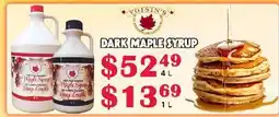 MVR Cash & Carry VOISINS'S DARK MAPLE SYRUP offer