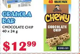 MVR Cash & Carry GRANOLA BAR offer