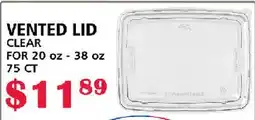 MVR Cash & Carry VENTED LID CLEAR offer