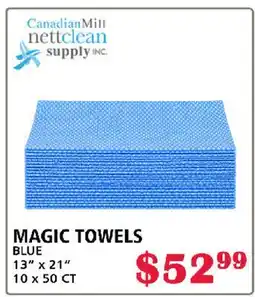 MVR Cash & Carry MAGIC TOWELS offer