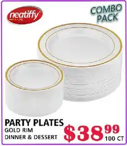 MVR Cash & Carry PARTY PLATES COMBO PACK offer