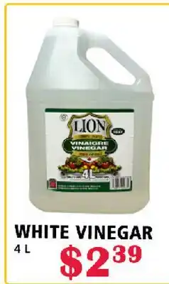 MVR Cash & Carry WHITE VINEGAR offer