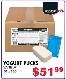 MVR Cash & Carry YOGURT PUCKS offer