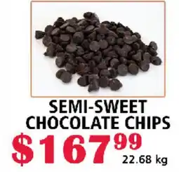 MVR Cash & Carry SEMI-SWEET CHOCOLATE CHIPS offer