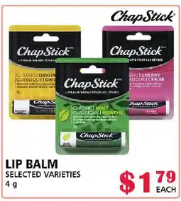 MVR Cash & Carry LIP BALM offer