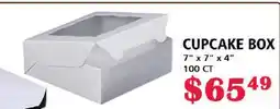 MVR Cash & Carry CUPCAKE BOX offer