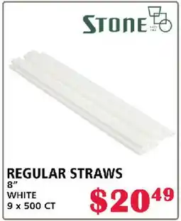 MVR Cash & Carry REGULAR STRAWS offer
