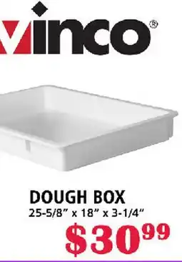 MVR Cash & Carry DOUGH BOX offer
