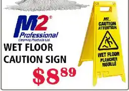MVR Cash & Carry WET FLOOR CAUTION SIGN offer