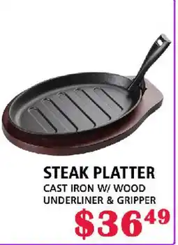 MVR Cash & Carry STEAK PLATTER offer