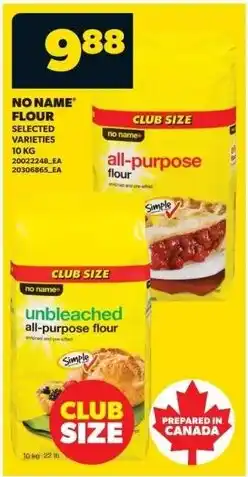 Real Canadian Superstore No name flour offer