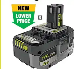 Home Depot High performance 4.0Ah battery offer