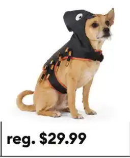 Petsmart Thrills & Chills Halloween Spider Dog Costume Harness offer