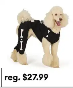 Petsmart Thrills & Chills Skeleton Dog & Cat Sweatsuit offer