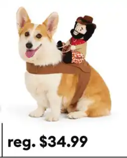 Petsmart Thrills & Chills Cowboy Dog Costume offer