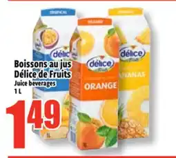 Bonanza Boissons au jus Délice de Fruits offer