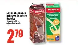 Bonanza Chocolate milk or cultured buttermilk Beatrice offer