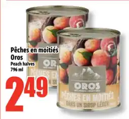 Bonanza Pêches en moitiés offer