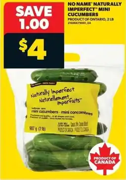 Real Canadian Superstore No name naturally imperfect mini cucumbers offer