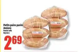 Bonanza Petits pains panini Amiens offer