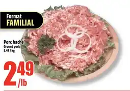 Bonanza Porc haché offer