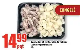 Bonanza Rondelles et tentacules de calmar offer