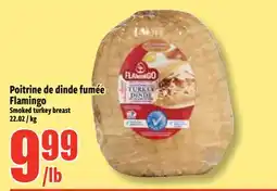 Bonanza Flamingo Smoked turkey breast offer