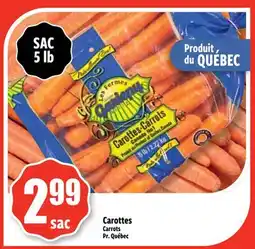 Bonanza Carottes offer