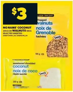 Real Canadian Superstore No name coconut or walnuts offer