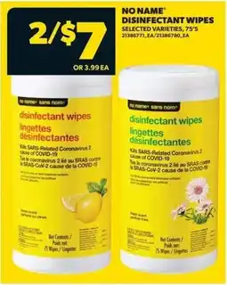 Real Canadian Superstore No name disinfectant wipes offer