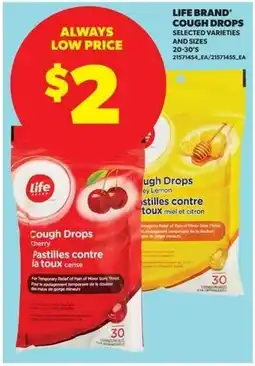 Real Canadian Superstore Life brand' cough drops offer