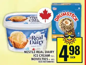 Food Basics Nestlé Real Dairy Ice Cream offer