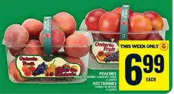 Food Basics Peaches/Nectarines offer