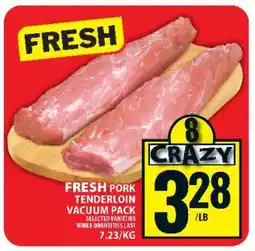 Food Basics FRESH PORK TENDERLOIN offer