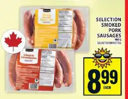 Food Basics Selection Smoked Pork Sausages offer