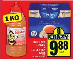 Food Basics BILLY BEE HONEY offer
