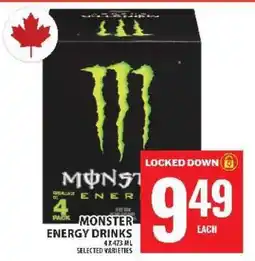 Food Basics MONSTER ENERGY DRINKS offer