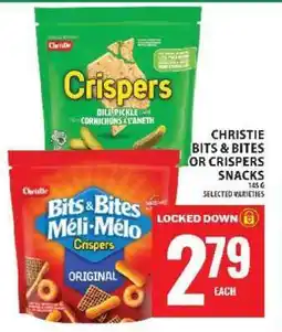 Food Basics CHRISTIE BITS & BITES OR CRISPERS SNACKS offer