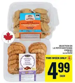 Food Basics Selection or La Petite Bretonne Cookies offer