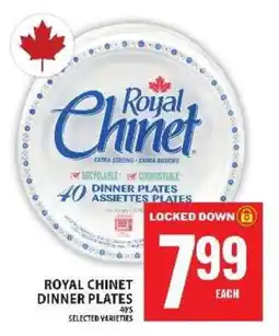 Food Basics Royal Chinet Dinner Plates offer